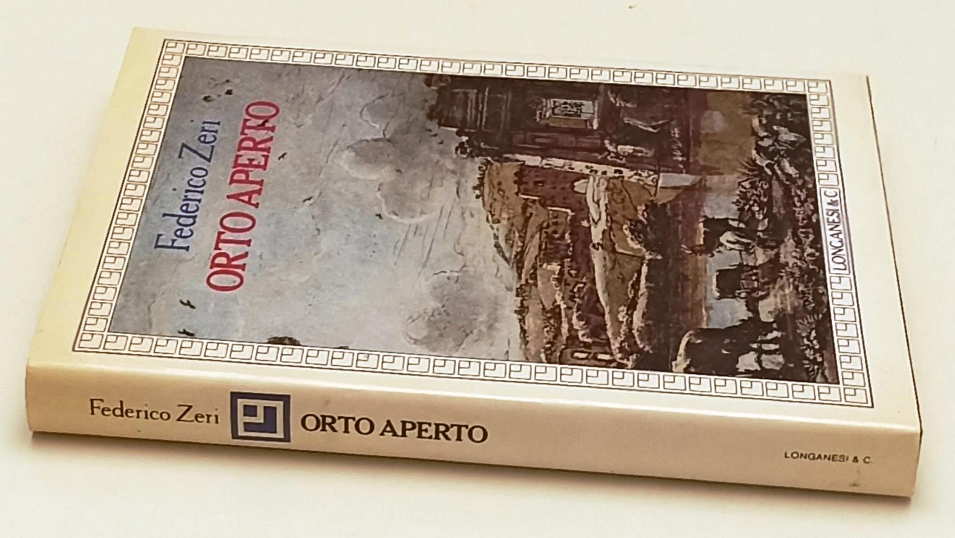 LZ- ORTO APERTO ILLUSTRATO - FEDERICO ZERI- LONGANESI-- 1a ED.- 1990- CS- YFS671