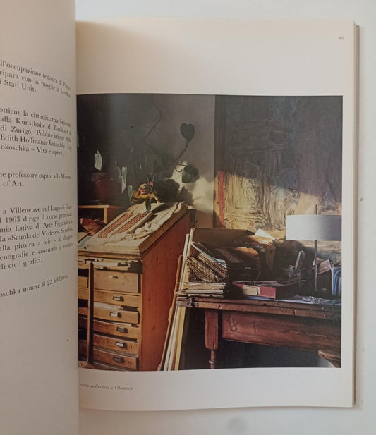 LT- OSKAR KOKOSCHKA DIPINTI E DISEGNI- SERGE SABARSKY- ARTIFICIO- 1987- B-YFS865