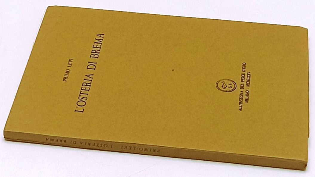 LT- L'OSTERIA DI BREMA - PRIMO LEVI - ALL'INSEGNA DEL PESCE D'ORO - 1975- XFS107