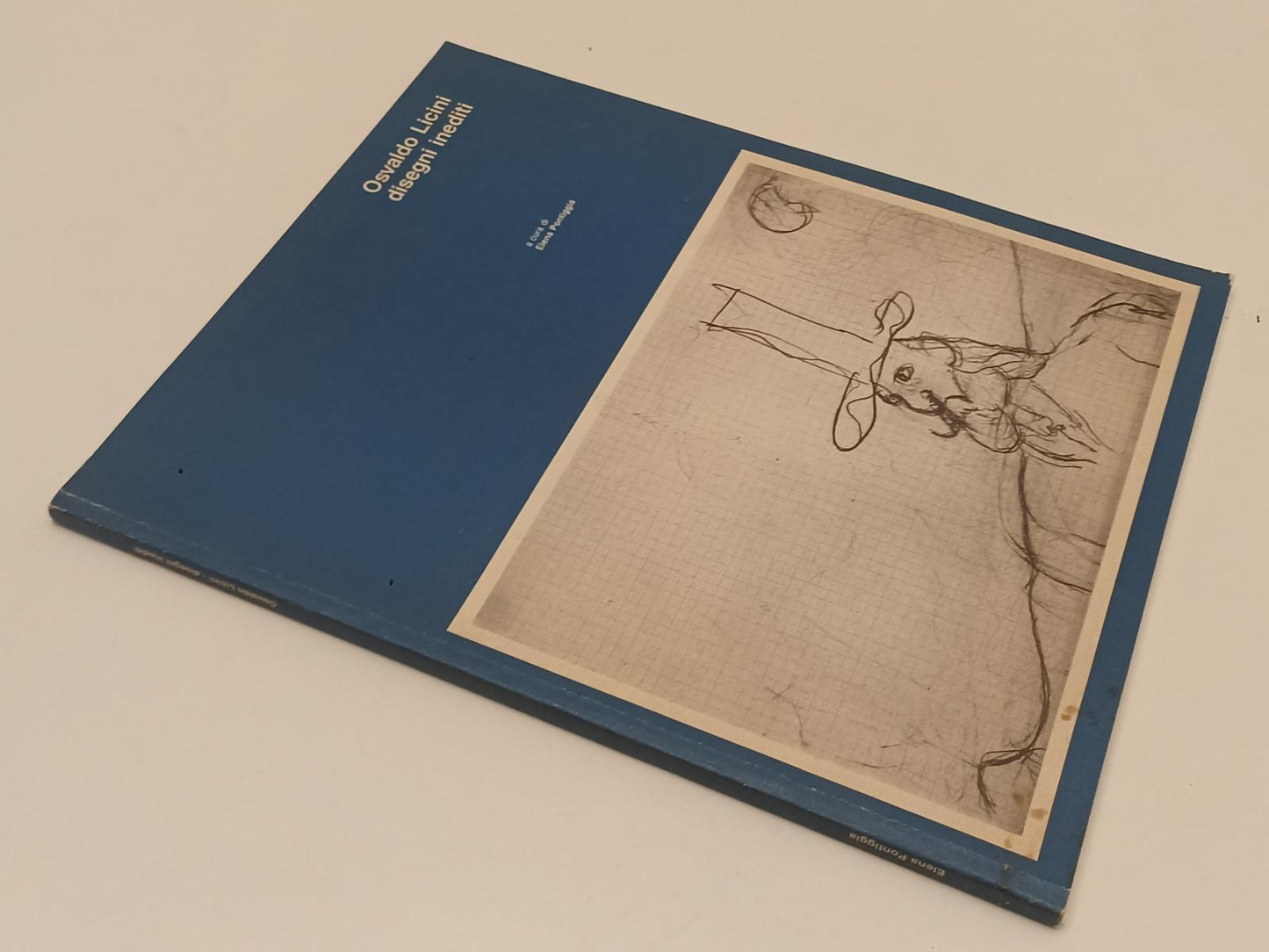 LT- OSVALDO LICINI DISEGNI INEDITI CATALOGO OPERE- ELENA PONTIGGIA- 1991- XFS172