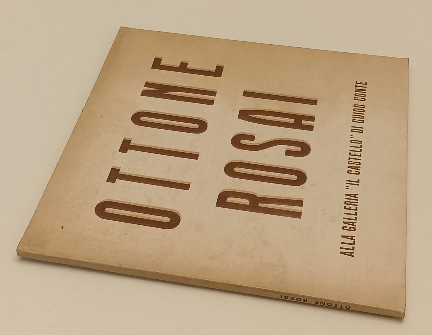 LT- OTTONE ROSAI CATALOGO MOSTRA ALLA GALLERIA IL CASTELLO- CONTE- 1968-B-XFS185