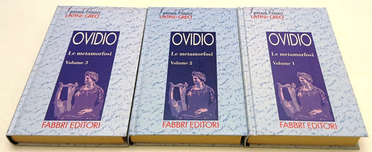 LN- LE METAMORFOSI 1/3- OVIDIO- FABBRI- GRANDI CLASSICI LATINI E GRECI- C- ZFS55