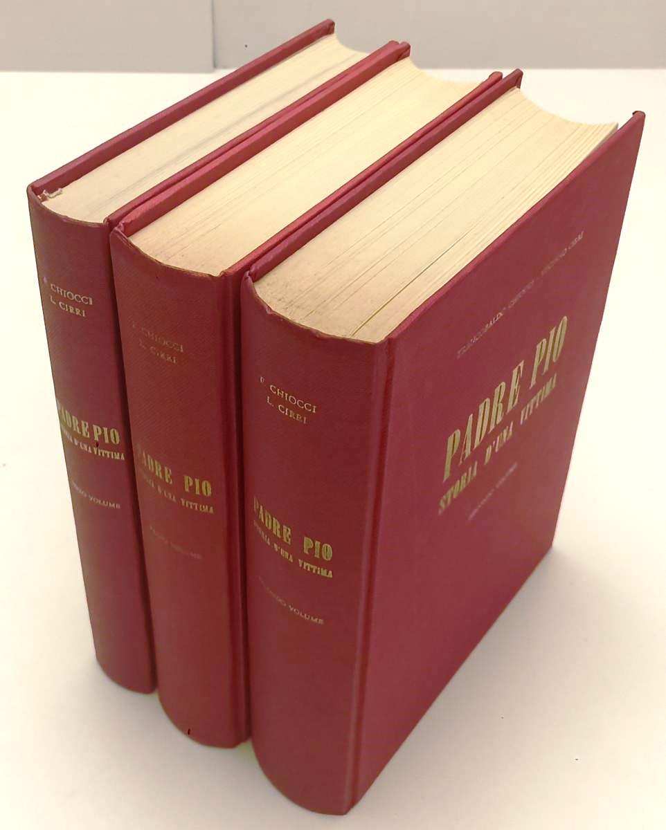 LD- PADRE PIO STORIA DI UNA VITTIMA 1/3- CHIOCCI CERRI- LIBRI DI NO- 1967-YFS622
