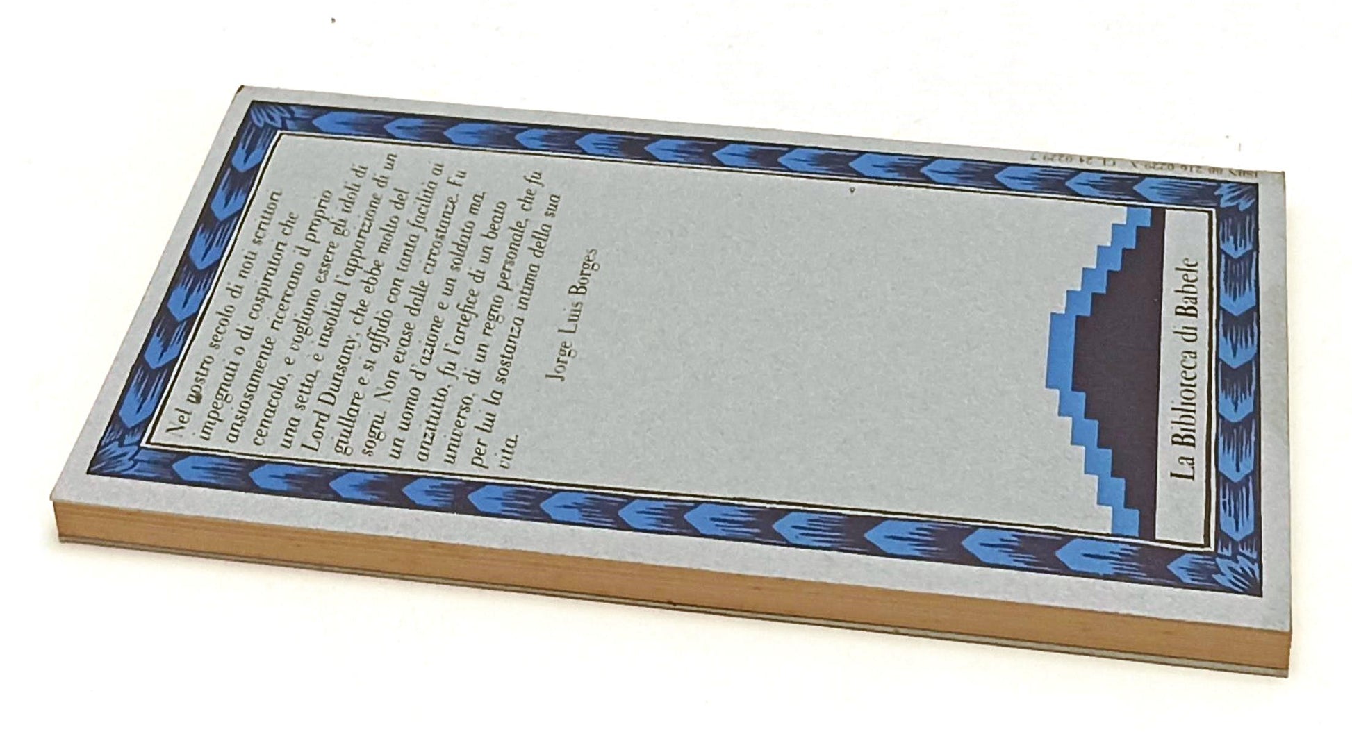 LN- IL PAESE DELLO YANN - LORD DUNSANY - FRANCO MARIA RICCI - BIBLIOTECA BABELE