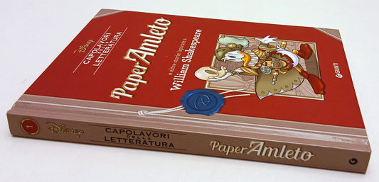 FD- CAPOLAVORI DELLA LETTERATURA 1 PAPERAMLETO -- GIUNTI DISNEY - 2016 - C - Z25