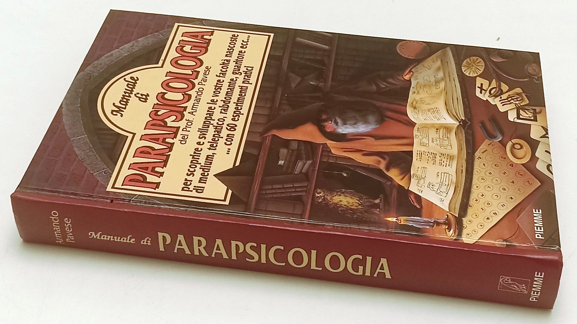 LZ- MANUALE DI PARAPSICOLOGIA - PROF. ARMANDO PAVESE - PIEMME--- 1990- C- YFS966