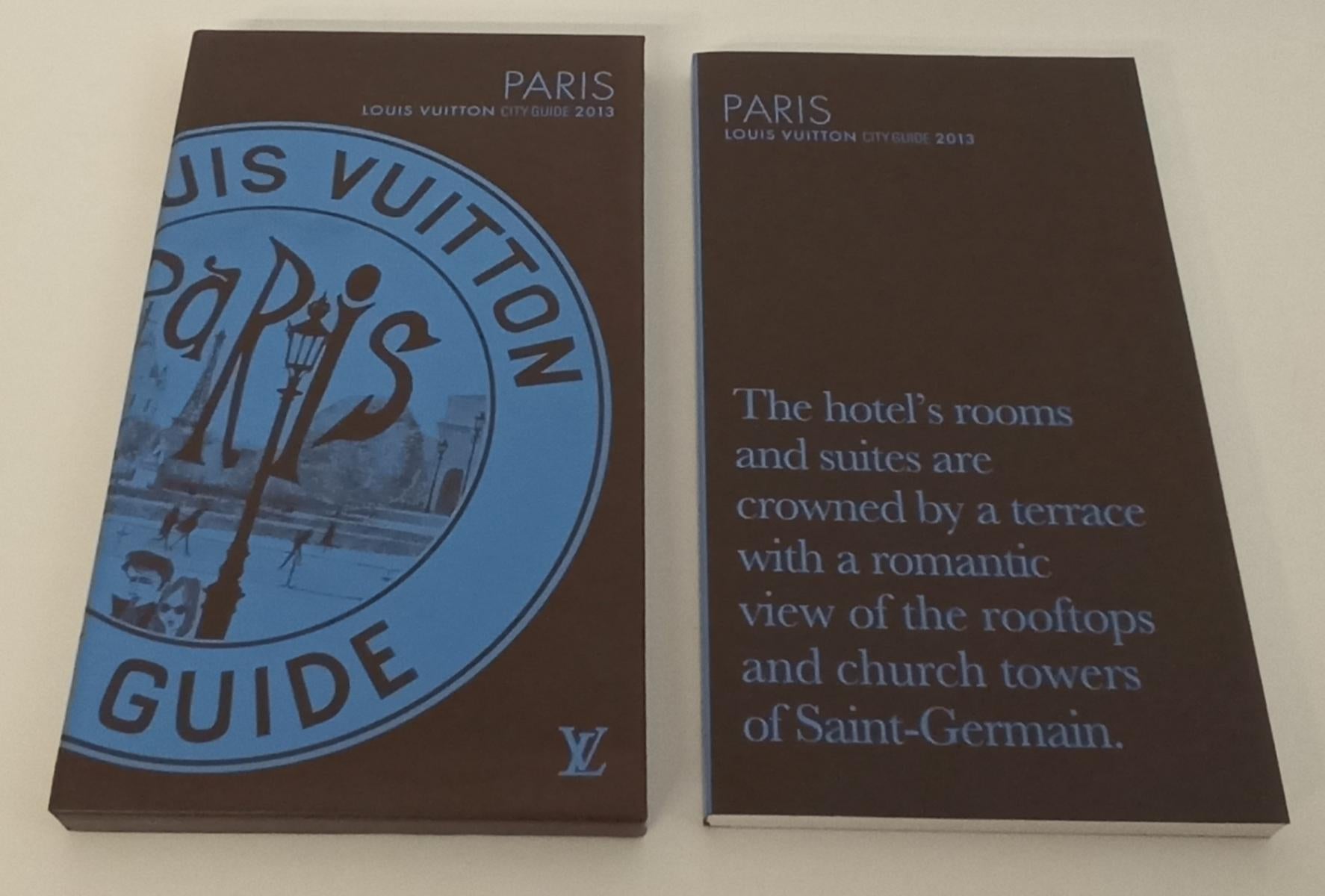 LV- PARIS LOUIS VUITTON CITY GUIDE 2013 CON ASTUCCIO - B - XFS137