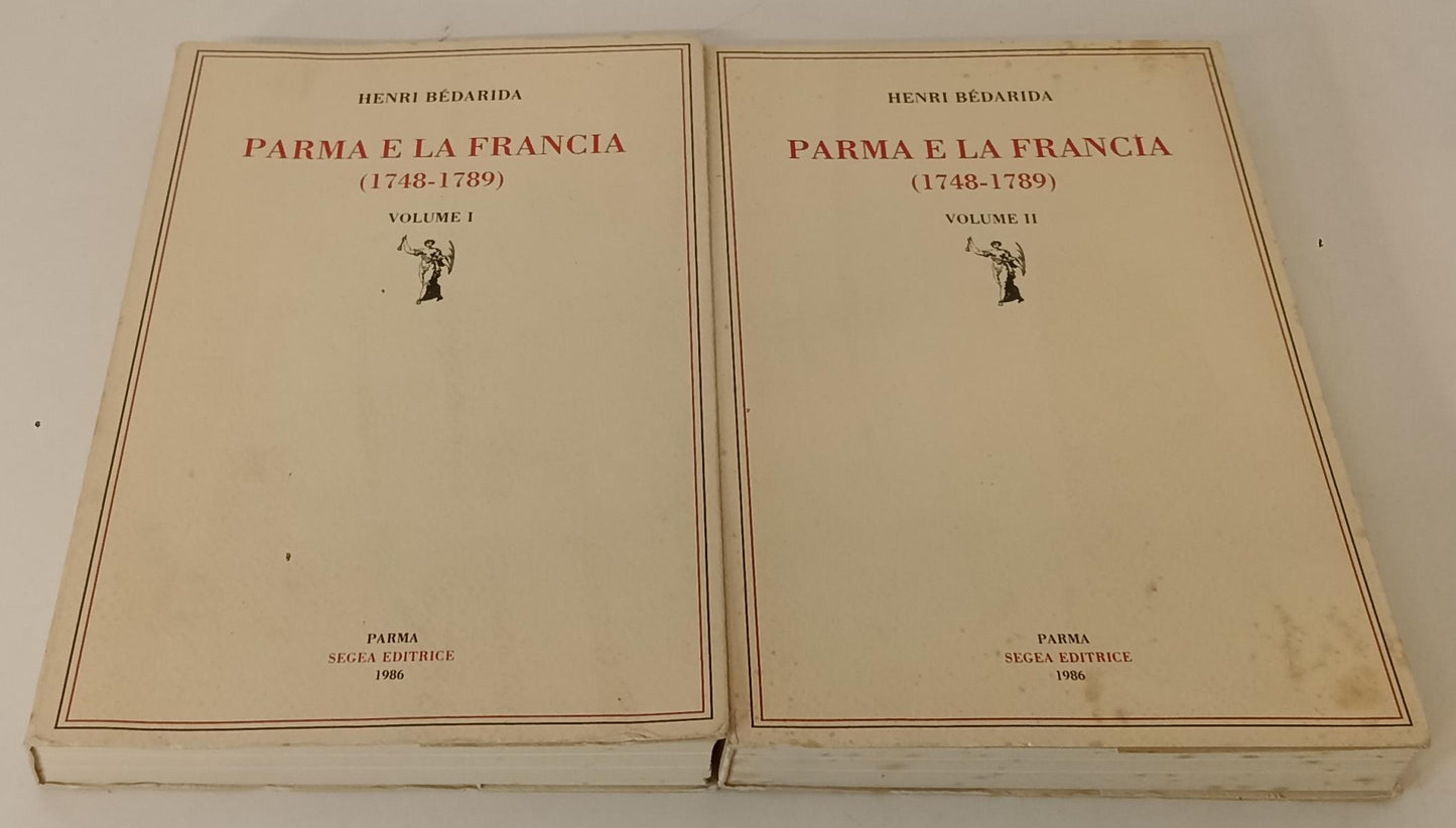 LS- PARMA E LA FRANCIA 1748/1789 2 VOL - BEDARIDA - SEGEA --- 1986 - B - WPR319