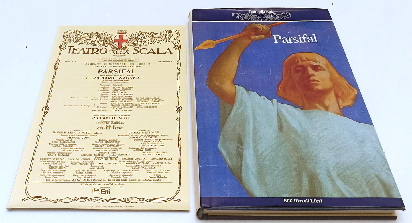 LT- TEATRO ALLA SCALA STAGIONE 1991/92 PARSIFAL di RICHARD WAGNER - CS - YFS977