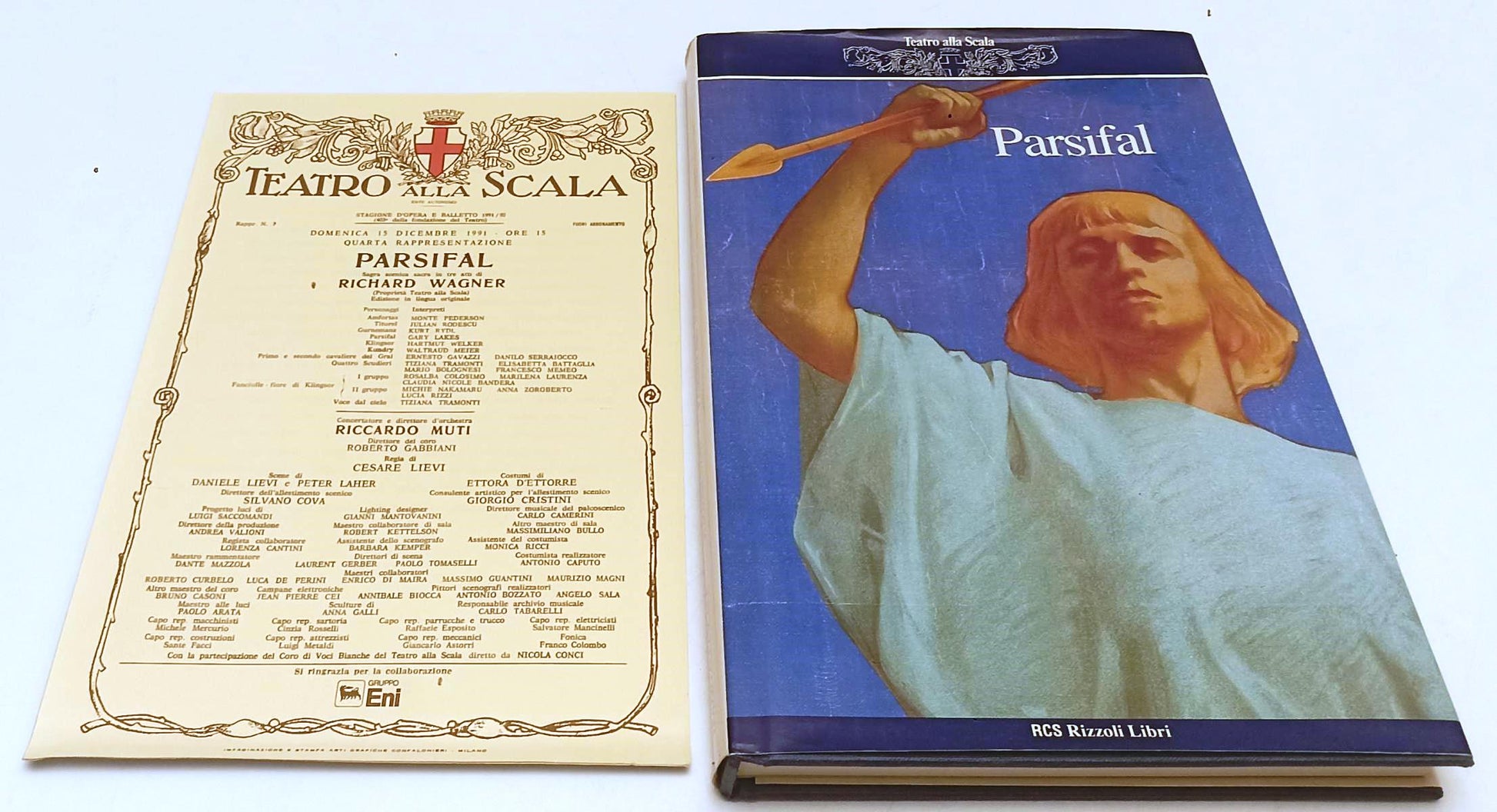 LT- TEATRO ALLA SCALA STAGIONE 1991/92 PARSIFAL di RICHARD WAGNER - CS - YFS977