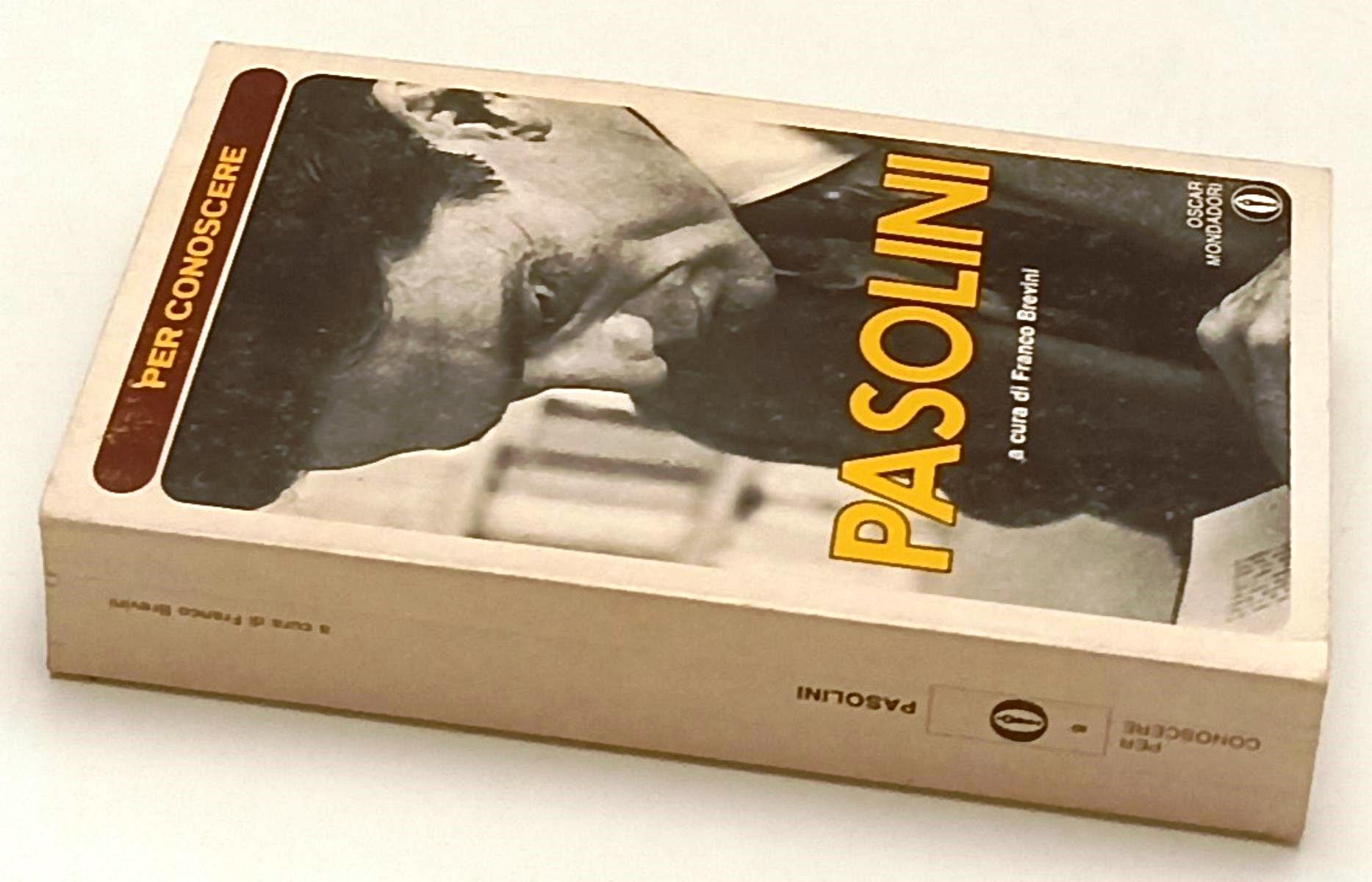 LS- PER CONOSCERE PASOLINI -- MONDADORI - OSCAR - 1a ED. - 1991- B- XFS