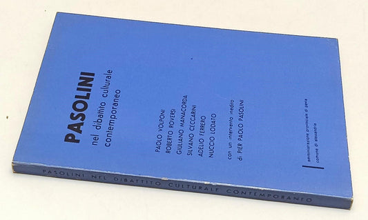 LW- PASOLINI NEL DIBATTITO CULTURALE CONTEMPORANEO - FORTINI - 1977 - B - YFS972
