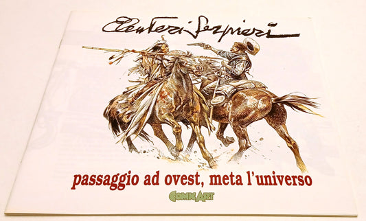 LZ- PASSAGGIO AD OVEST META L'UNIVERSO - ELEUTERI SERPIERI- COMIC ART- 1992- Z25