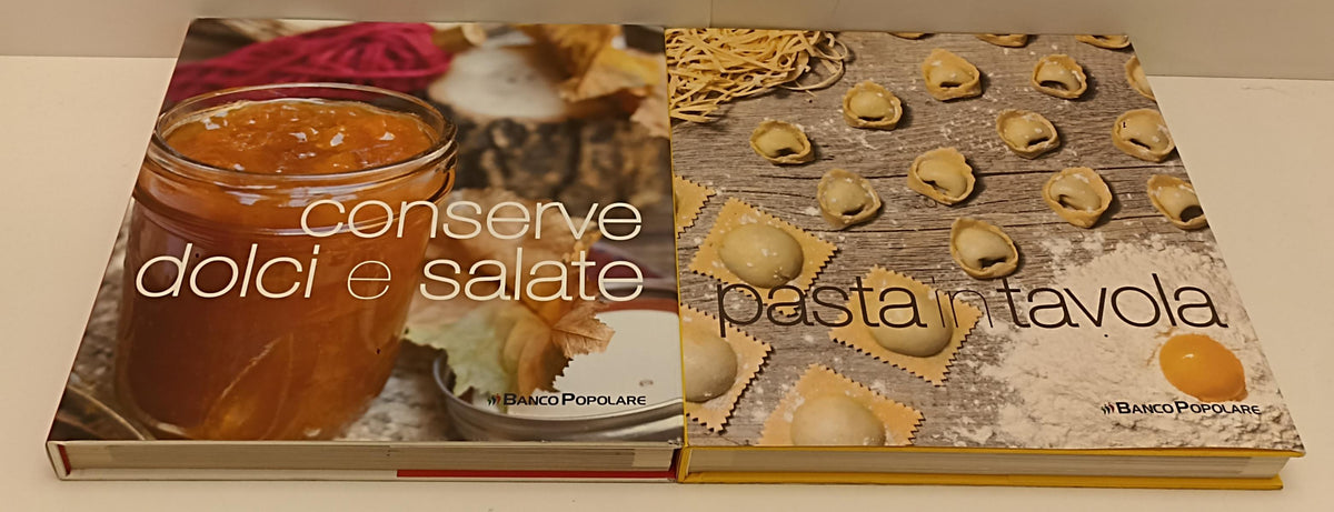 LK- 4 VOLUMI STRENNA 2013/2016 LATTE CAGLIO PANE PASTA- BANCA POPOLARE-CS-BLCP12