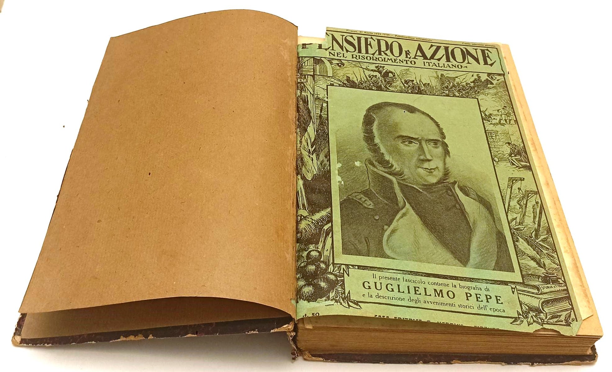 LS- PENSIERO AZIONE RISORGIMENTO ITALIANO - LIPARI - NERBINI --- 1929- C- YFS356