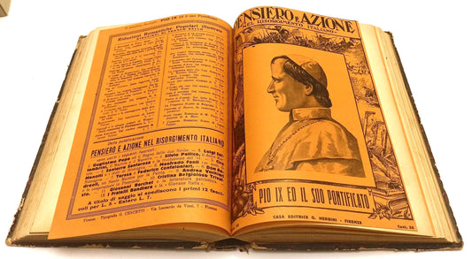LS- PENSIERO AZIONE RISORGIMENTO ITALIANO - LIPARI - NERBINI --- 1929- C- YFS356