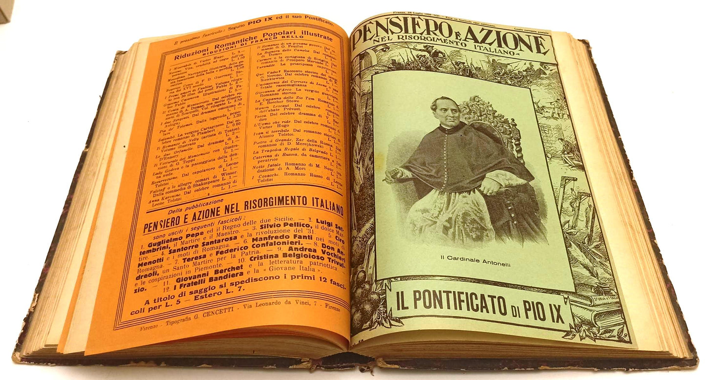 LS- PENSIERO AZIONE RISORGIMENTO ITALIANO - LIPARI - NERBINI --- 1929- C- YFS356
