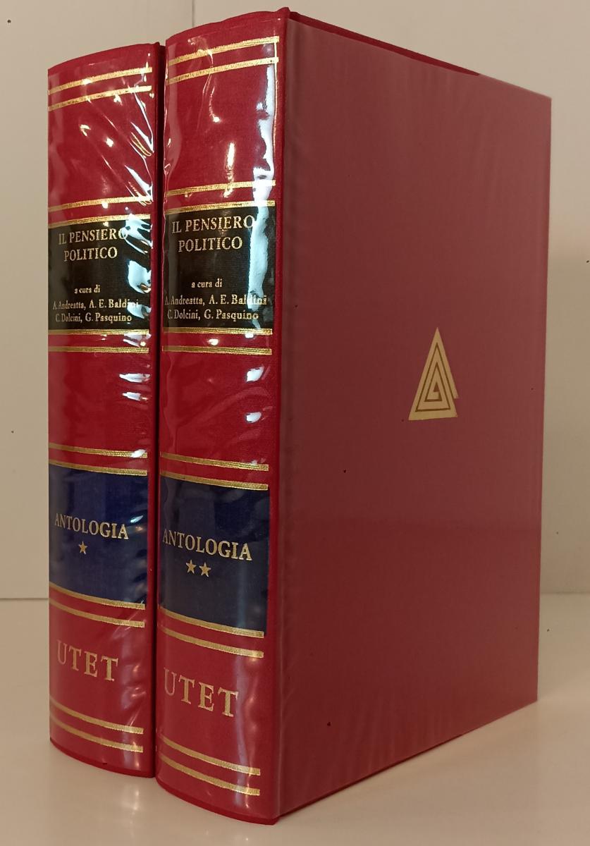 LN- IL PENSIERO POLITICO ANTOLOGIA TOMI I/II DOTTRINE-- UTET--- 1999- CS- YFS167