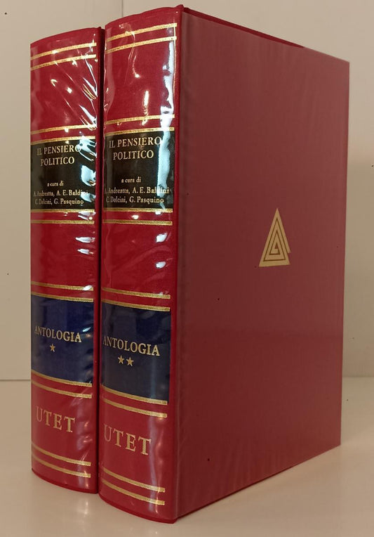 LN- IL PENSIERO POLITICO ANTOLOGIA TOMI I/II DOTTRINE-- UTET--- 1999- CS- YFS167