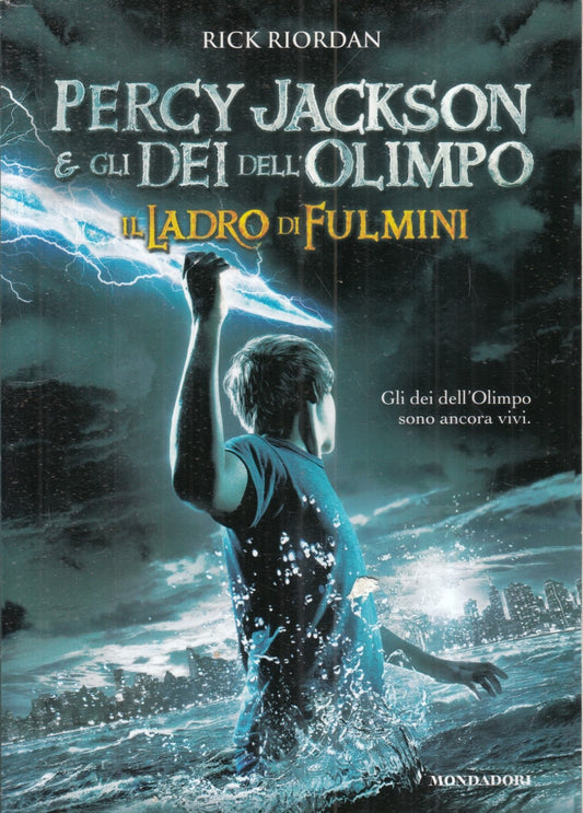 Percy Jackson gli Dei dell'Olimpo Il ladro di fulmini- Riordan- Mondadori- ZFS96