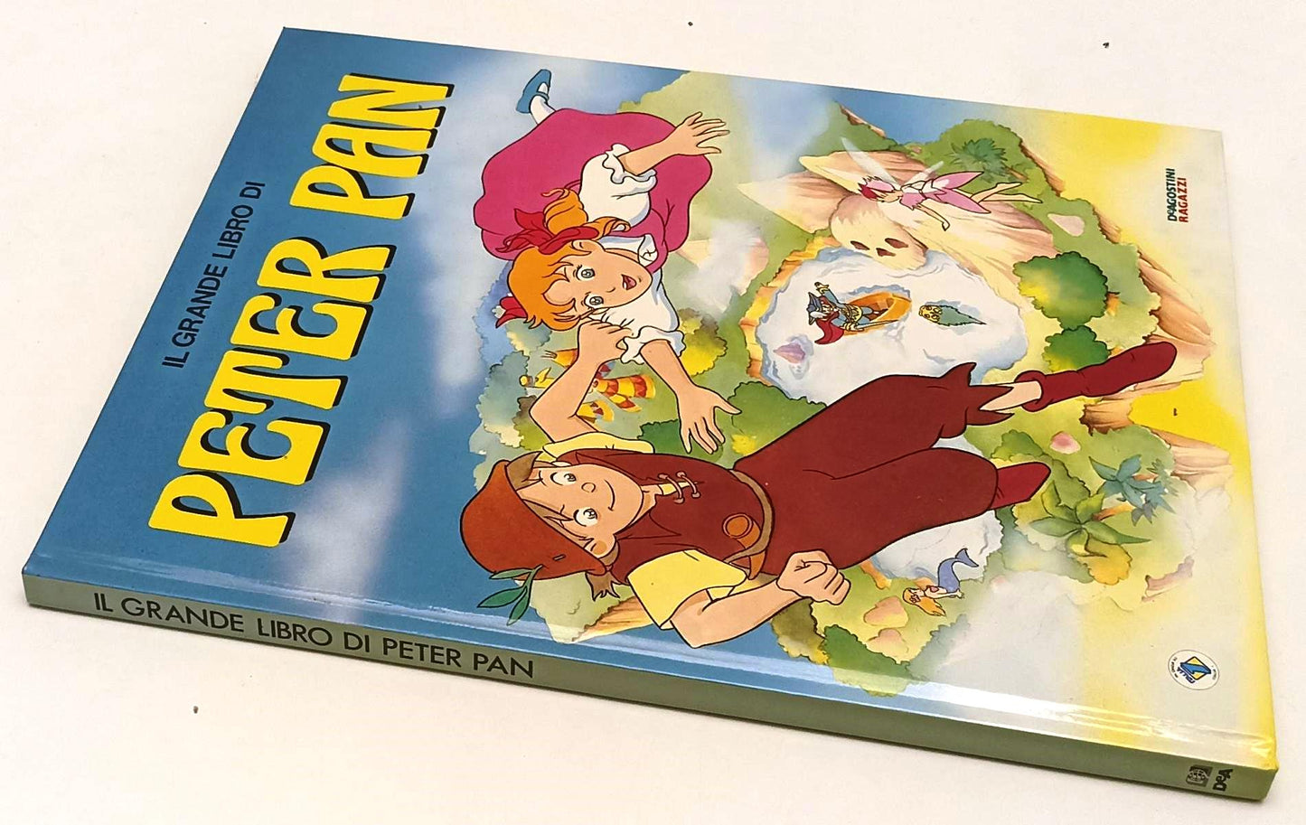 LB- IL GRANDE LIBRO DI PETER PAN -- DeAGOSTINI - RAGAZZI -- 1991- C- YFS445