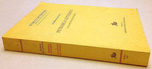 LZ- PETRARCA LETTERATO I. LO SCRITTOIO - GIUSEPPE BILLANOVICH - 2011 - B- YFS3