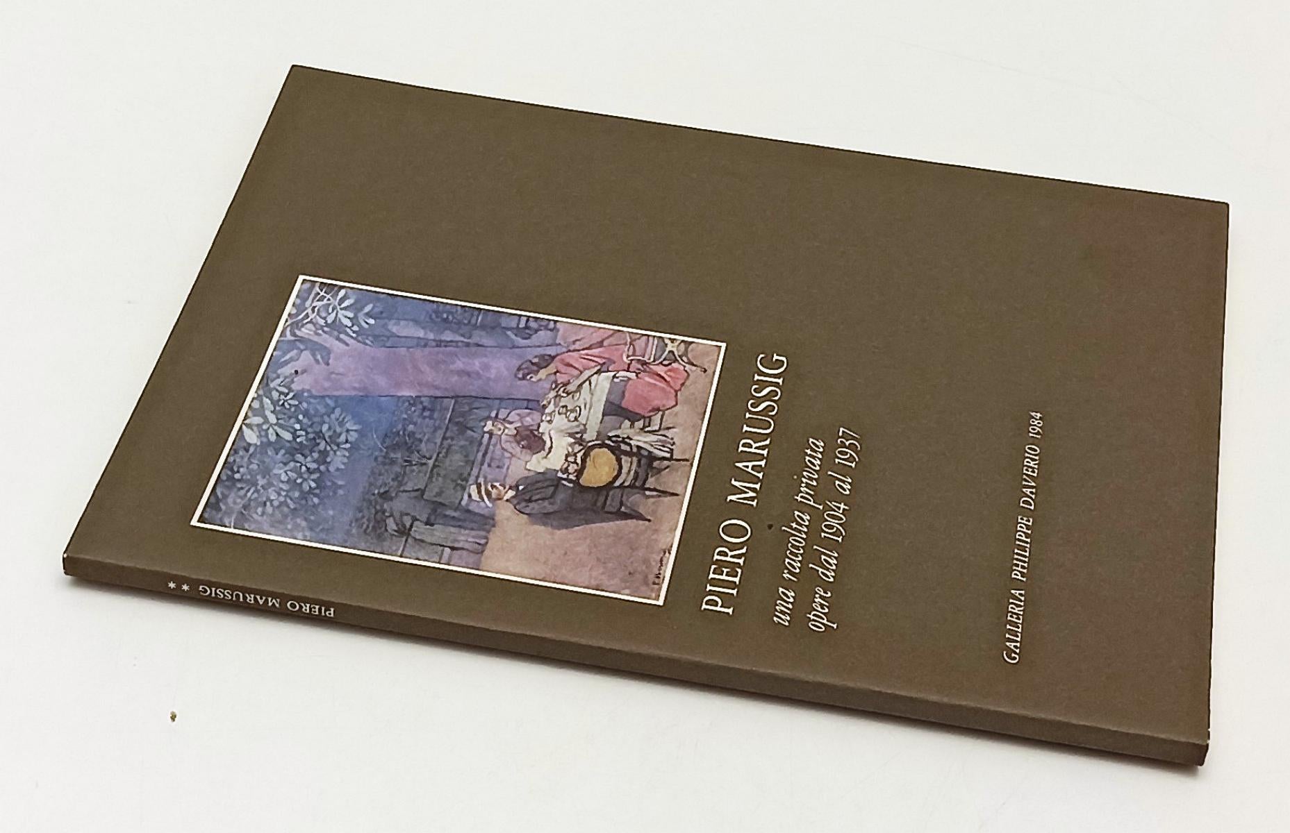 LT- PIERO MARUSSIG RACCOLTA OPERE- GALLERIA PHILIPPE DAVERIO - 1984 - B - YFS288