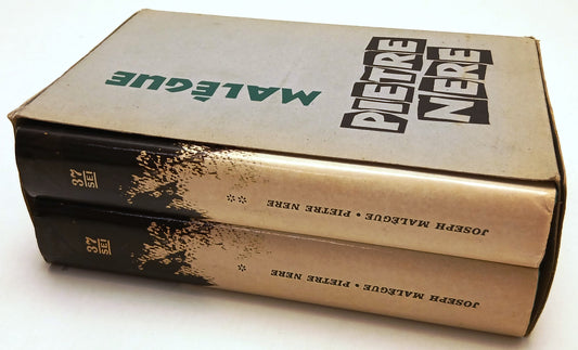 LN- PIETRE NERE COFANETTO 2 VOLUMI - JOSEPH MALEGUE - SEI - IL GRAAL- CS- XFS210