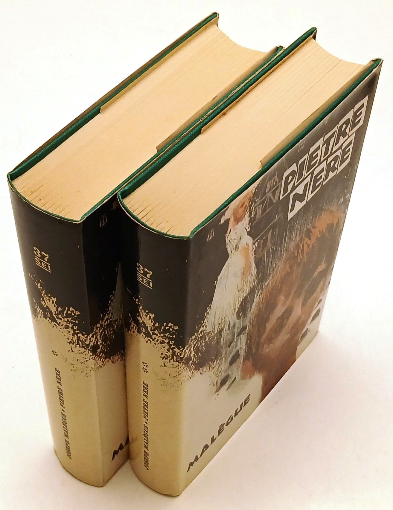 LN- PIETRE NERE COFANETTO 2 VOLUMI - JOSEPH MALEGUE - SEI - IL GRAAL- CS- XFS210