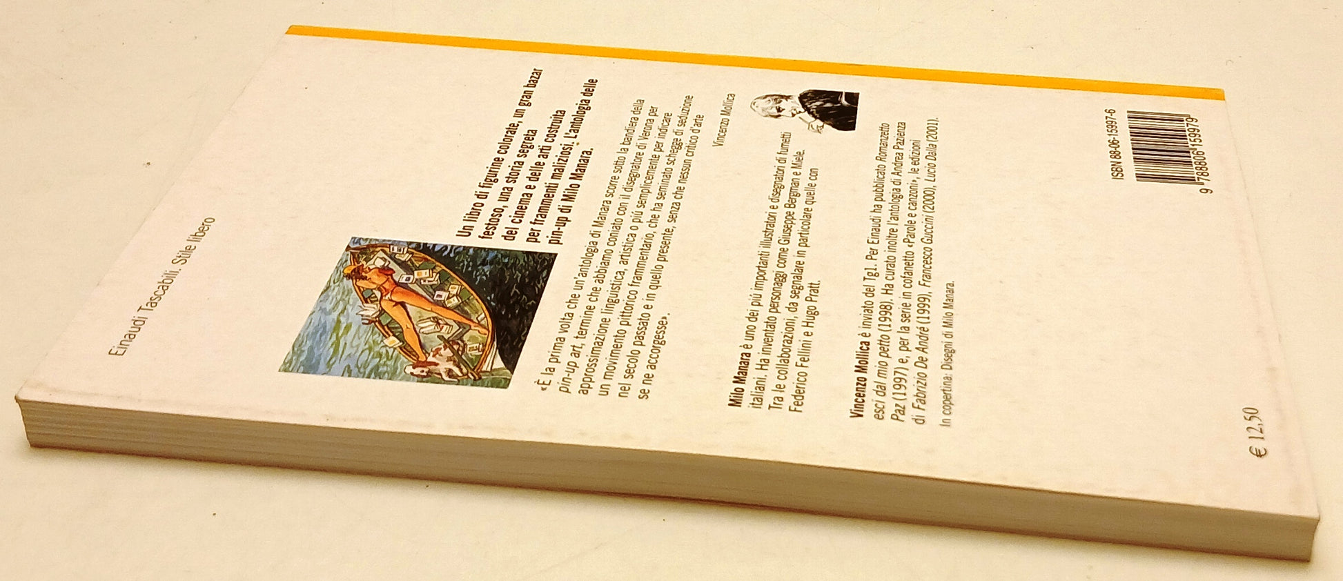 LN- PIN-UP ART - MILO MANARA - EINAUDI - STILE LIBERO -- 2002 - B - XFS