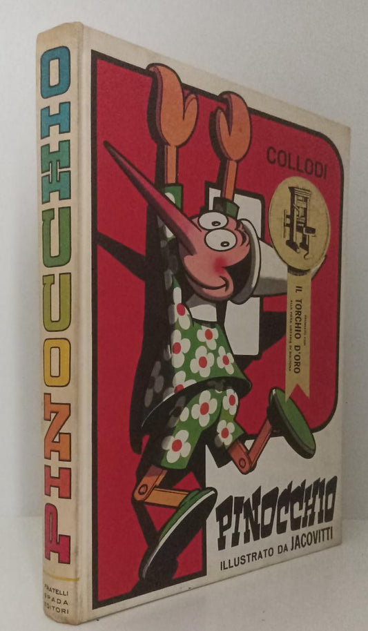 FV- PINOCCHIO illustrato da JACOVITTI - COLLODI - FRATELLI SPADA - 1969 - C- F23