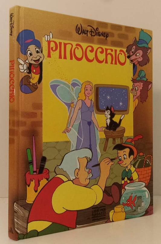 LB- PINOCCHIO CARTONATO - WALT DISNEY - LIBRI PER RAGAZZI MONDADORI -- C - RGZ