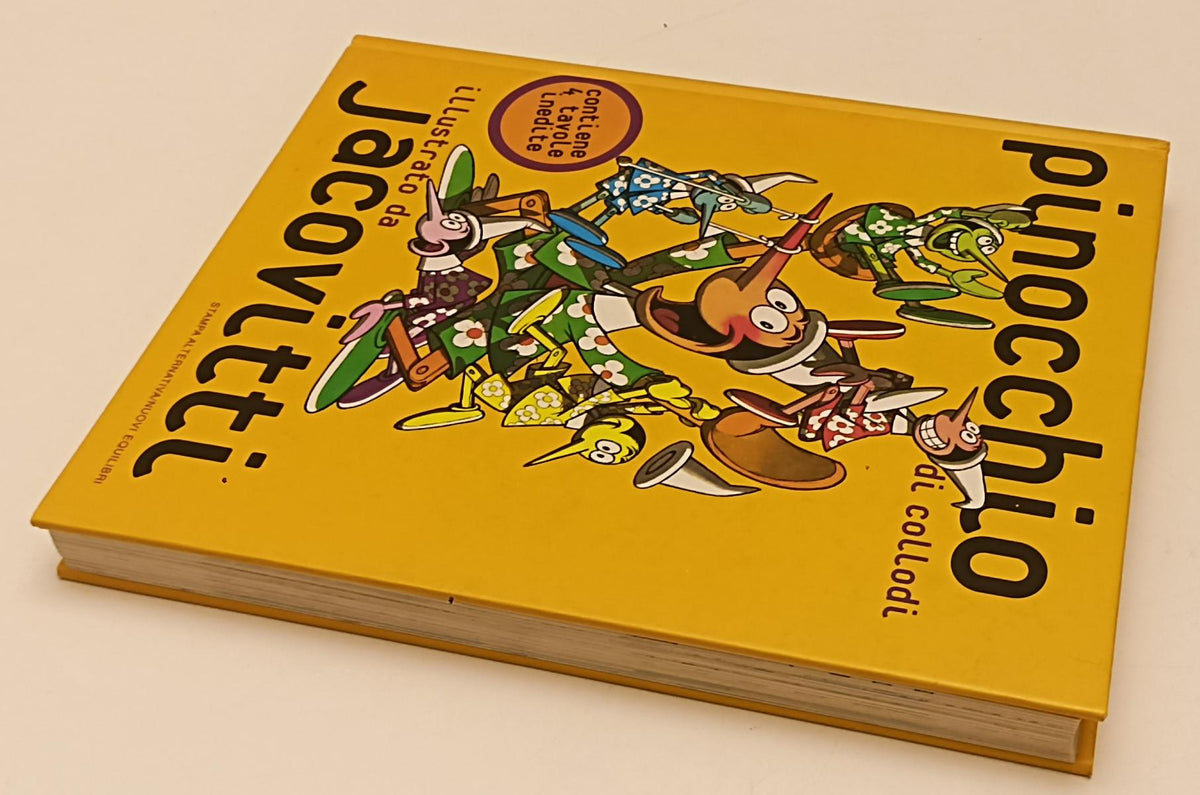 FV- PINOCCHIO COLLODI illustrato da JACOVITTI-- STAMPA ALTERNATIVA- 2001- C- C24