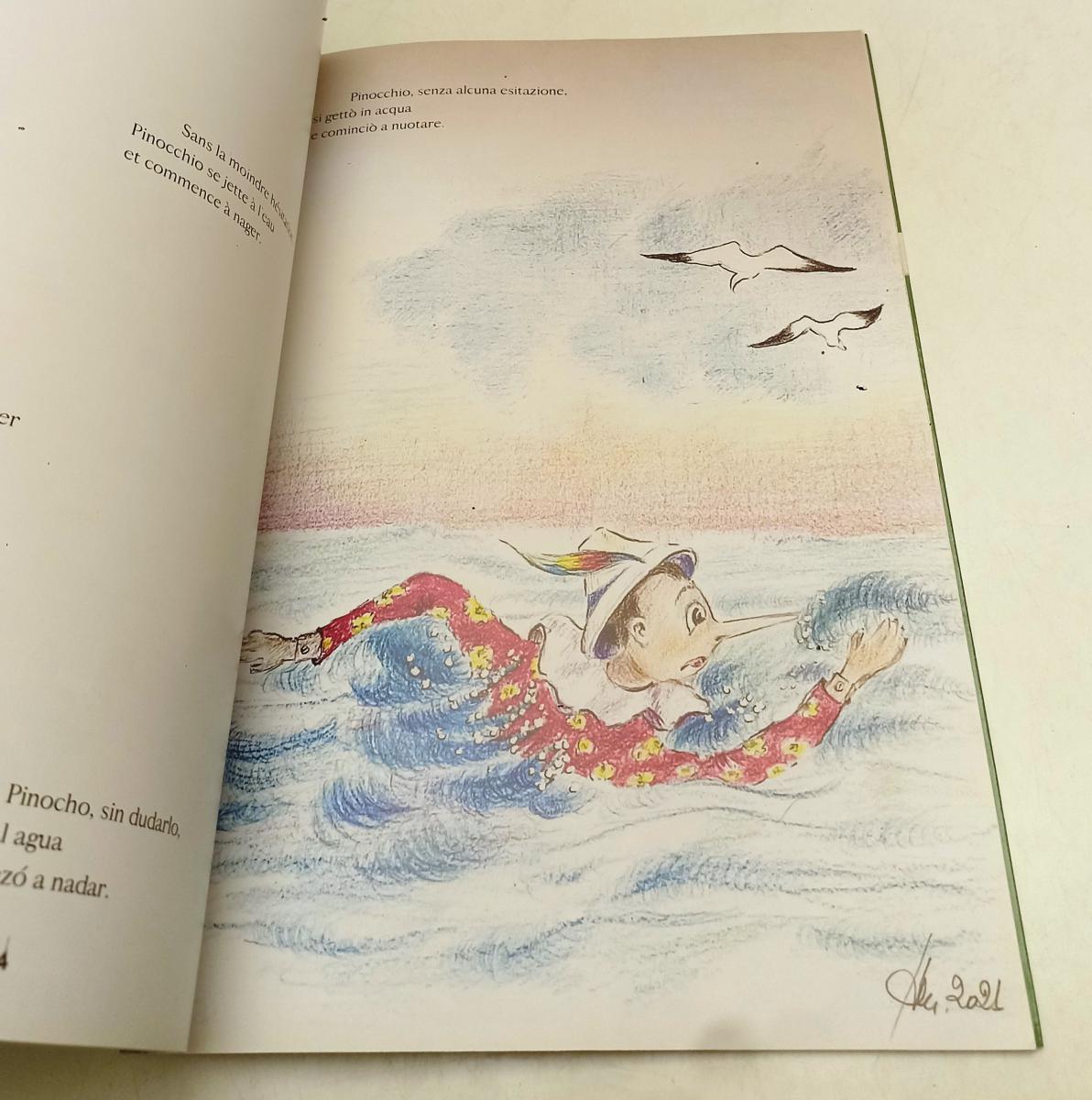 LB- PINOCCHIO testo e illustrazioni di ALDA MAGNANI -- MUP PARMA--- 2021- B- WPR