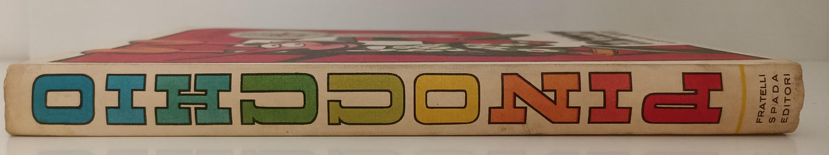FV- PINOCCHIO illustrato da JACOVITTI - COLLODI - FRATELLI SPADA - 1969 - C- F23