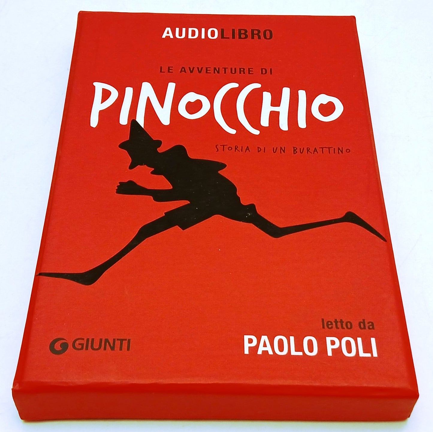 LB- LE AVVENTURE DI PINOCCHIO - COLLODI - GIUNTI - AUDIOLIBRO -- 2011- B- XFS135