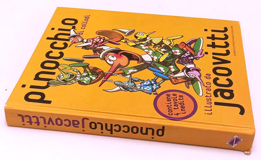 FV- PINOCCHIO COLLODI illustrato da JACOVITTI-- STAMPA ALTERNATIVA- 2001- C- H24