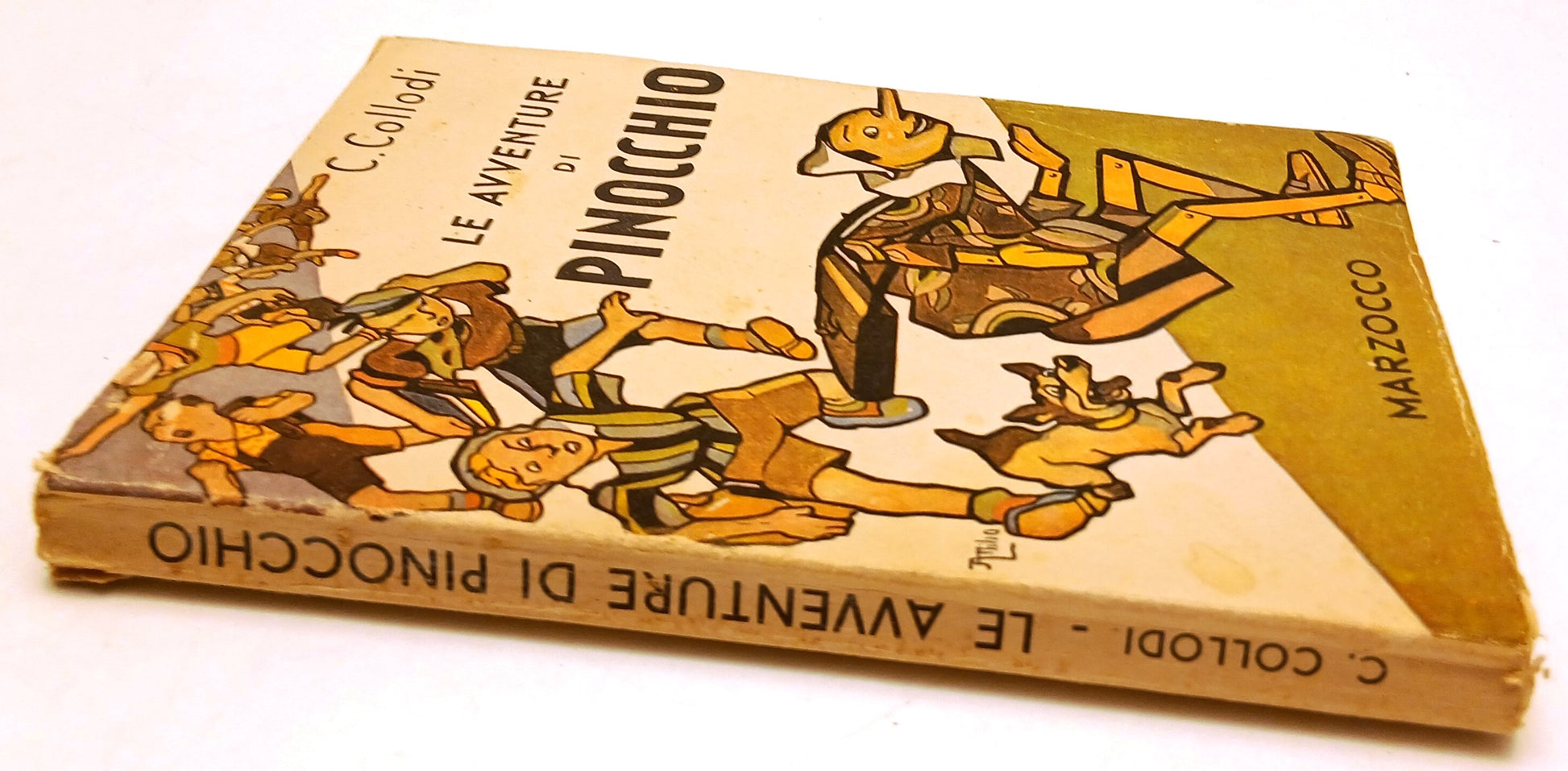 LB- LE AVVENTURE DI PINOCCHIO MUSSINO - COLLODI - MARZOCCO --- 1948 - B- XFS135