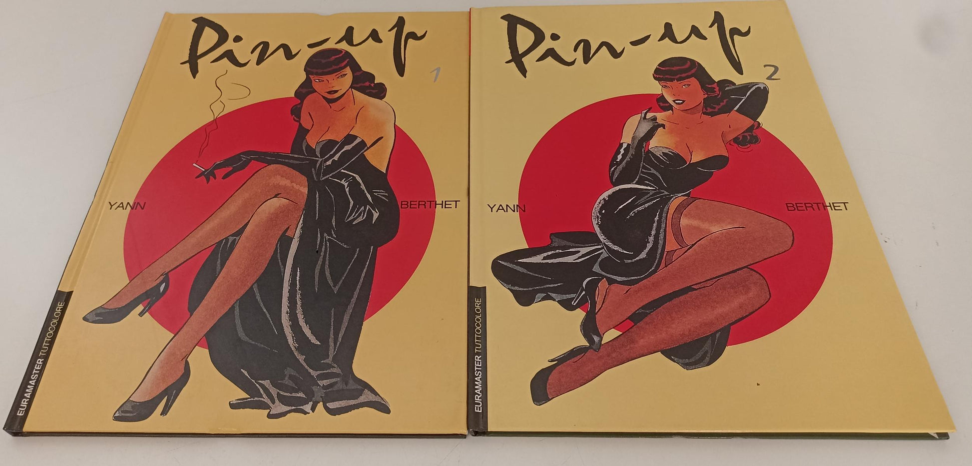 FV- EURAMASTER TUTTOCOLORE PIN-UP 1/2 2 VOLUMI - YANN BERTHET - EURA -- C - P23