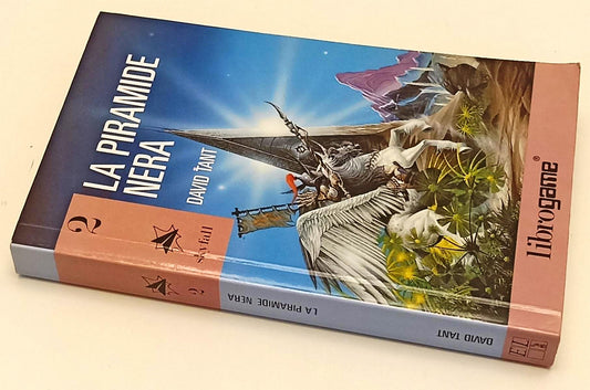 LF- SERIE SKYFALL 2 LA PIRAMIDE NERA- DAVID TANT- LIBROGAME- 1a ED.- 1992- B-XFS