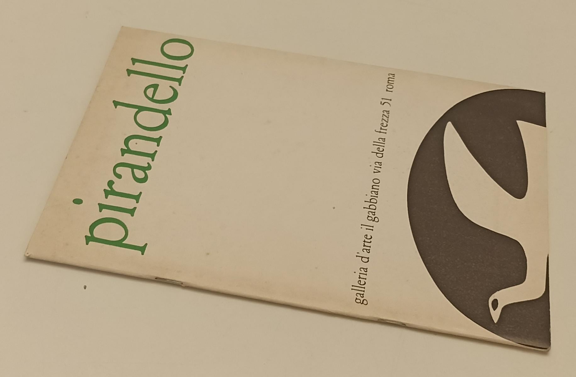 LT- FAUSTO PIRANDELLO CATALOGO MOSTRA - GALLERIA D'ARTE IL GABBIANO - S - XFS188