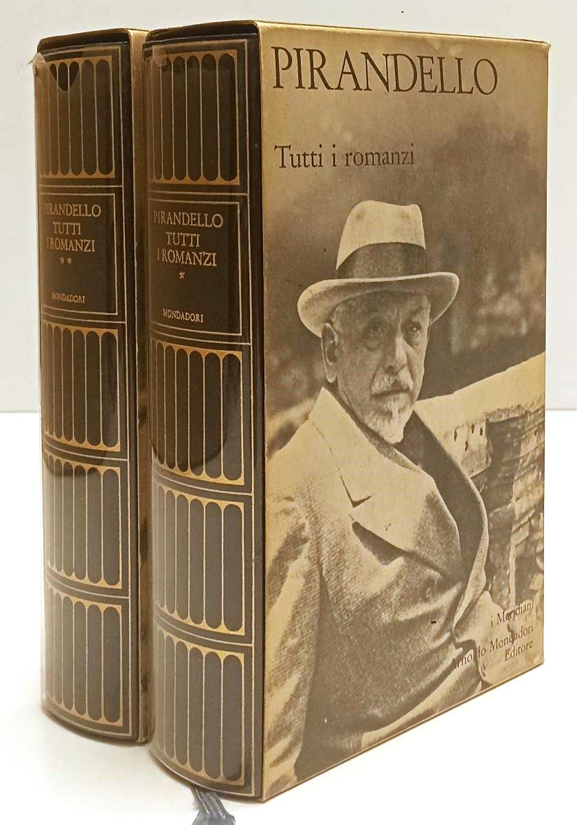 LN- TUTTI I ROMANZI 2 VOLUMI - PIRANDELLO - MONDADORI- MERIDIANI-- 1973- CS- XFS