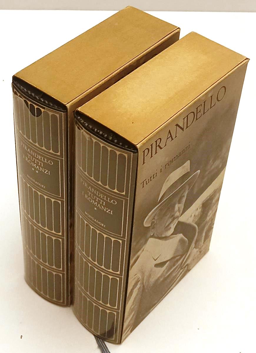 LN- TUTTI I ROMANZI 2 VOLUMI - PIRANDELLO - MONDADORI- MERIDIANI-- 1973- CS- XFS