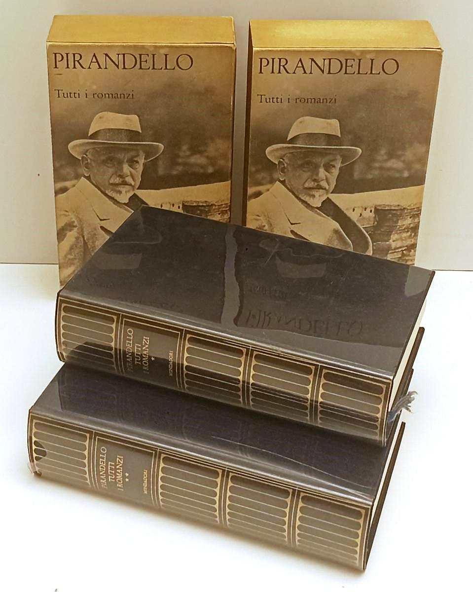 LN- TUTTI I ROMANZI 2 VOLUMI - PIRANDELLO - MONDADORI- MERIDIANI-- 1973- CS- XFS