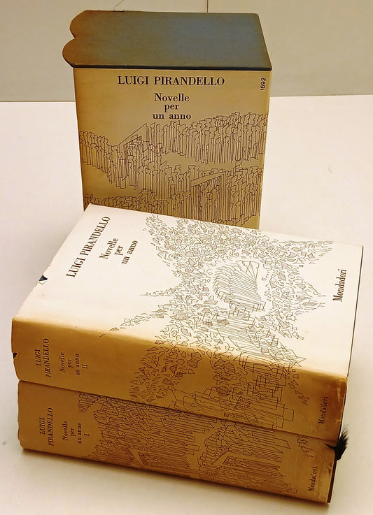 LN- NOVELLE PER UN ANNO 2 VOLUMI- LUIGI PIRANDELLO- MONDADORI- CLASSICI- CS- XFS