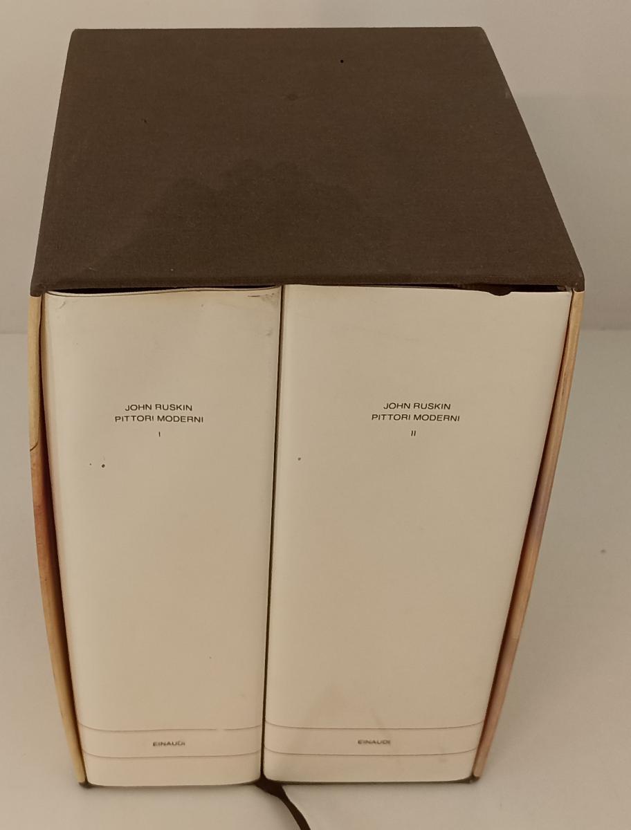 LT- PITTORI MODERNI COFANETTO 2 VOLUMI- JOHN RUSKIN- EINAUDI- MILLENNI- 1998-XFS