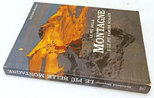 LV- LE PIU' BELLE MONTAGNE E FAMOSE SCALATE- MESSNER- VALLARDI- 1992- CS- YFS514