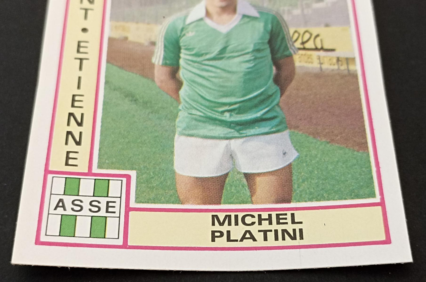 SOCCER CARD - PANINI - FOOTBALL 80 FRANCE - MICHEL PLATINI RARE #283 - M