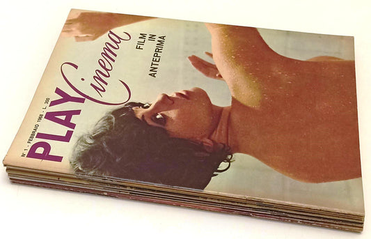 LX- LOTTO RIVISTA PLAY CINEMA 1/8 FEBBRAIO/SETTEMBRE 1968 - RVSa318