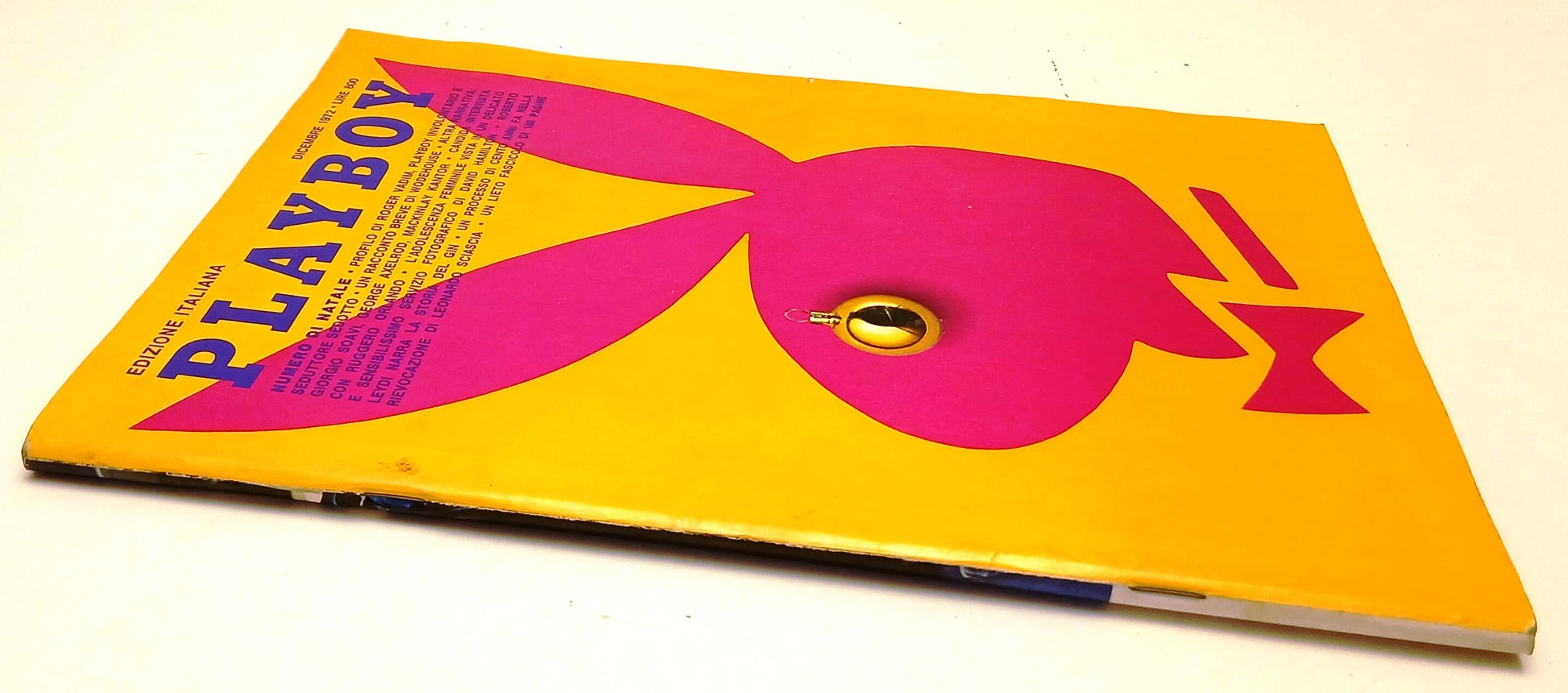 LR- PLAYBOY DICEMBRE 1972 COMPLETO DI POSTERINO - RVSa624